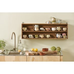 Ib Laursen, V�ghylde med 2 hylder og 16 rum