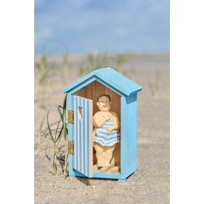 Ib Laursen, Badehus med mand indeni