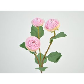 DEKO FLORALE, Kunstig ranunkel, 41 cm, rosa