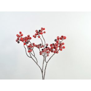 DEKO FLORALE, Snebrgren, 71 cm, rd