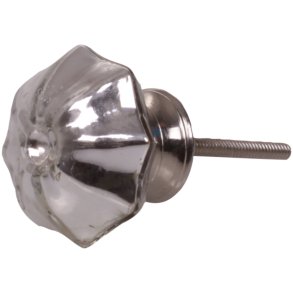 Chic Antique, Greb, glas, hndlavet, 4,5 cm. 