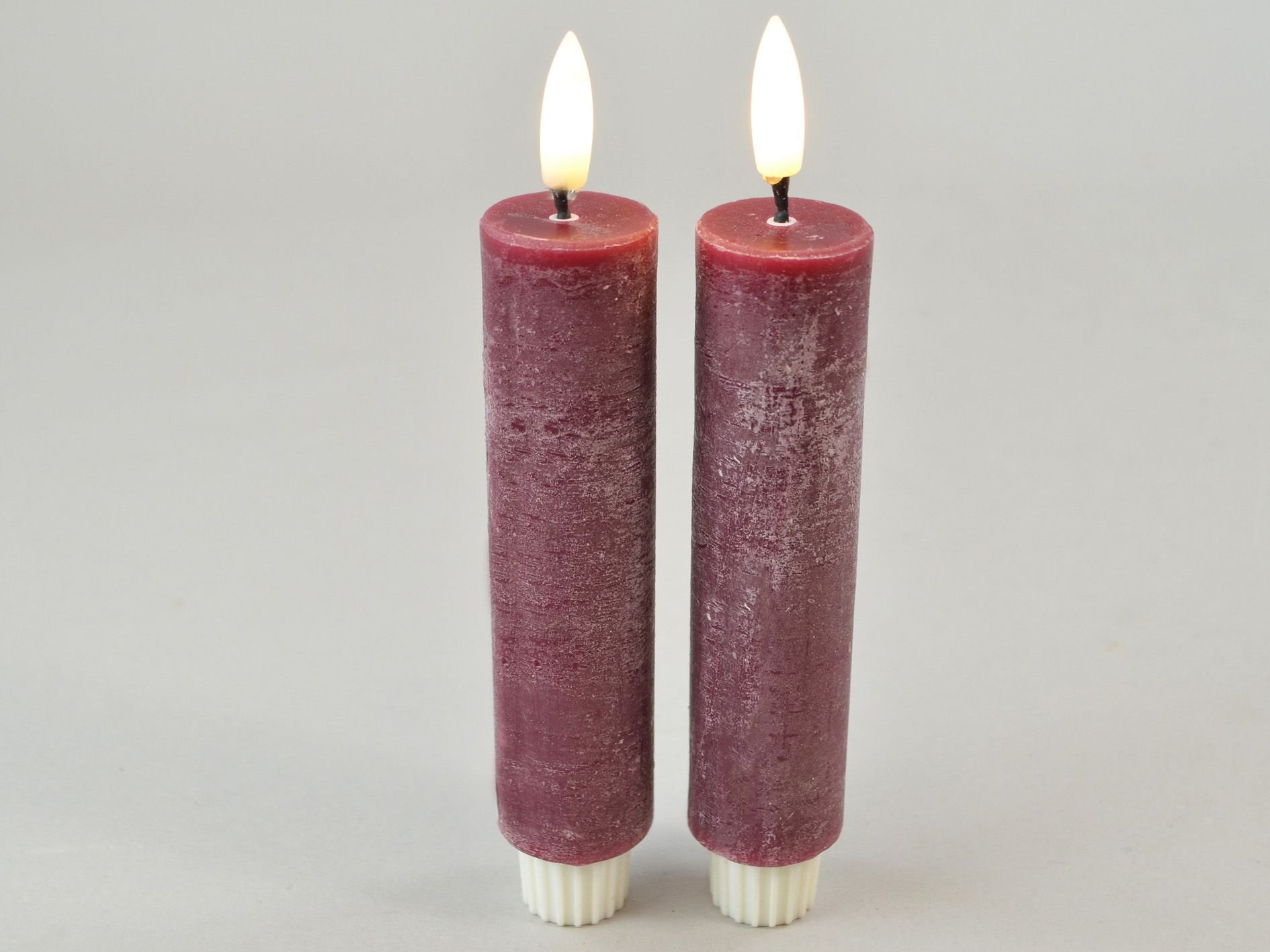 DEKO FLORALE, Bedelys, LED 3/H16,5 cm., vinrd, 2 stk.