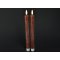 DEKO FLORALE, Kronelys (24 cm.) LED, brun, 2 stk., 2. sortering