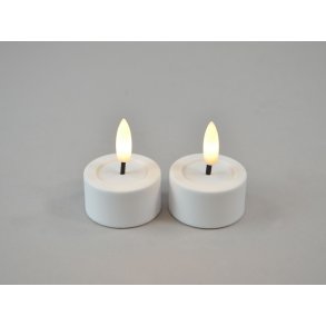 DEKO FLORALE, Fyrfadslys, 2 stk.