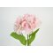 DEKO FLORALE, Kunstig hortensia, 46 cm, lyserd, real touch