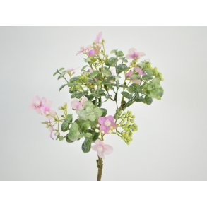 DEKO FLORALE, Mini blomster, 35cm, lyserd