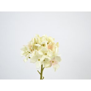 DEKO FLORALE, Kunstig hortensia, 50 cm, creme