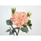 DEKO FLORALE, Kunstig pon, 60 cm., lyserd