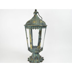 DEKO FLORALE, Lanterne i antik grn