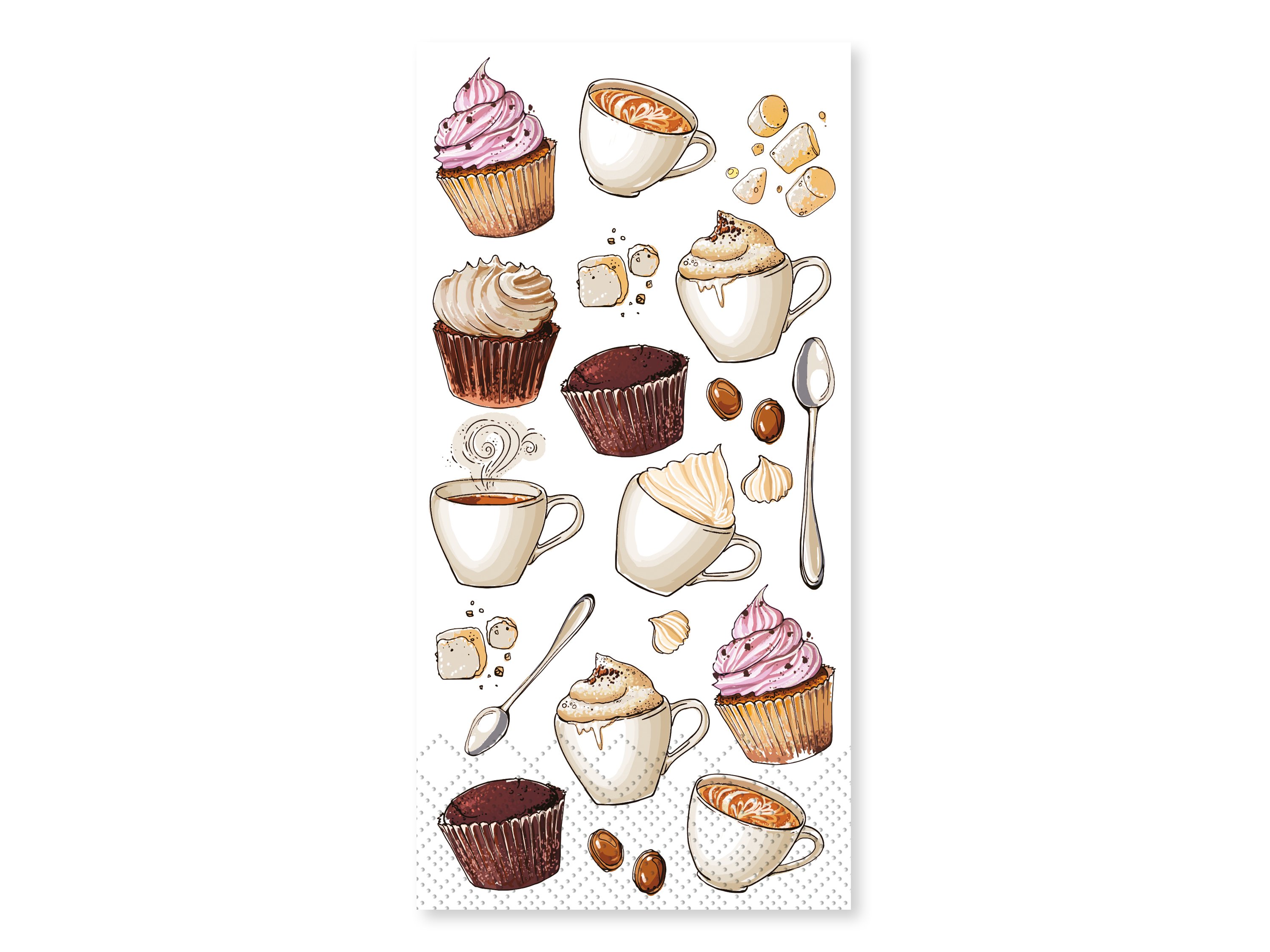 Chic Antique, Serviet med kager