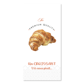 Chic Antique, Serviet med croissant