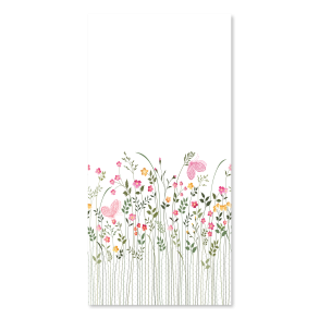 Chic Antique, Serviet med gr�ftekantsblomster