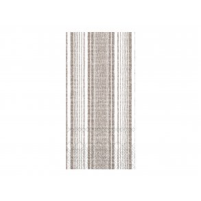 Chic Antique, Serviet med striber, hvid