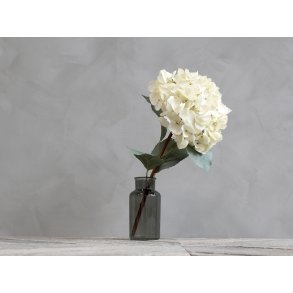 Chic Antique, Fleur Hortensia med blade, H80 cm., creme