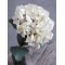 Chic Antique, Fleur Hortensia med blade, H80 cm., creme