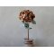 Chic Antique, Fleur Hortensia med blade, H80 cm., mocca
