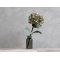 Chic Antique, Fleur Hortensia med blade, H80 cm., verte