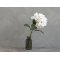 Chic Antique, Fleur Hortensia med blade, H85 cm., hvid