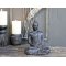 Chic Antique, Buddha siddende, sort