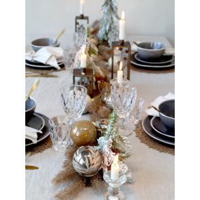 Chic Antique, Fleur granranke med glimmer, L180 cm.