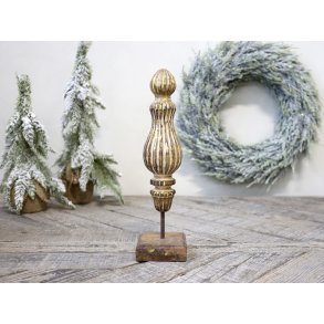 Chic Antique, Opsats med guld, H28 cm