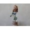 Chic Antique, Fleur Hortensia med blade, H85 cm., mocca