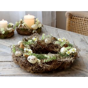 Chic Antique, Fleur Krans, 35 cm