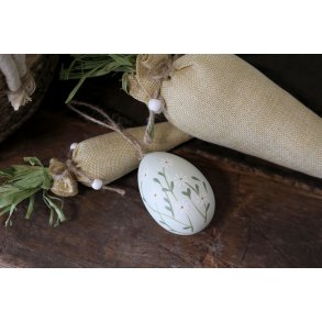 Chic Antique, Pskeg med hndmalede blomster, verte