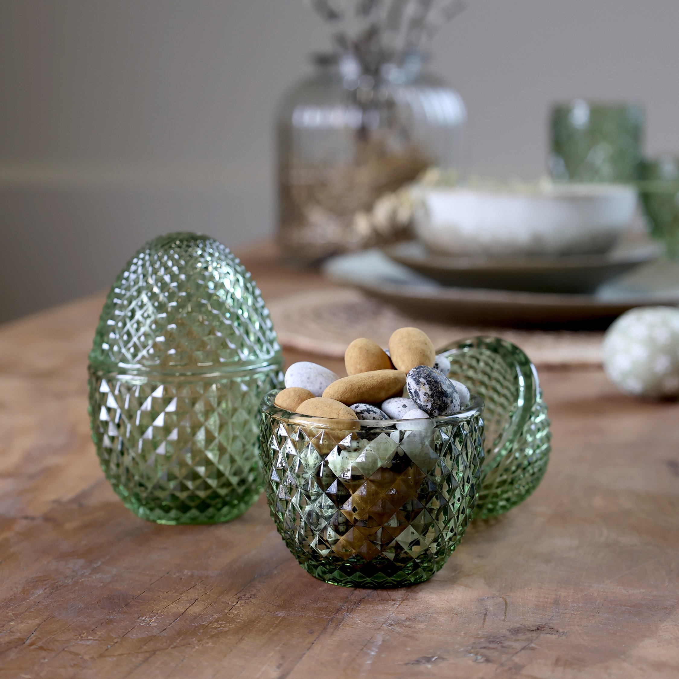 Chic Antique, Glas�g, oliven