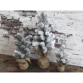 Chic Antique, Fleur Grantr med sne, sm