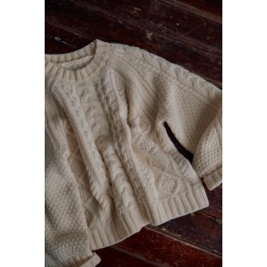 Anne-Mi (Femme Facon), Dahlia strik, Hvid sand