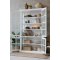 Chic Antique, Marseille Vitrineskab m. 4 lger & hylder, hvid