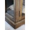 Chic Antique, Vitrineskab med 8 l�ger & hylder, natur