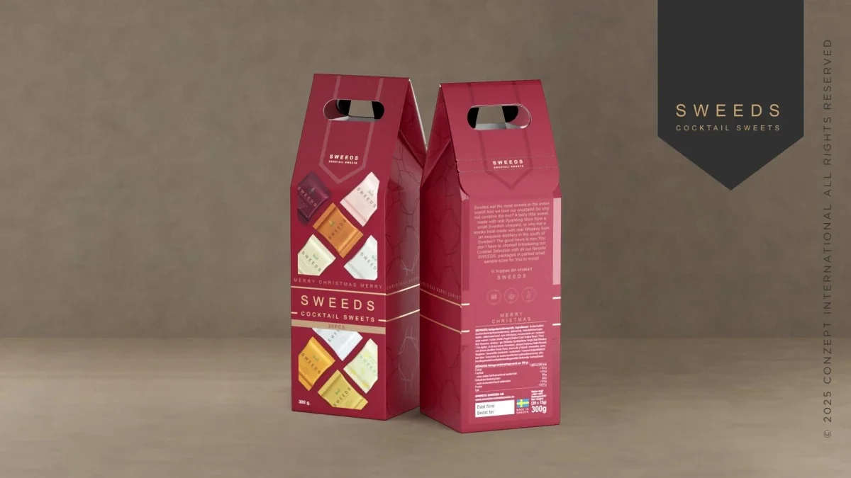 SWEEDS, Selection Box - Christmas (15x15g), 225g