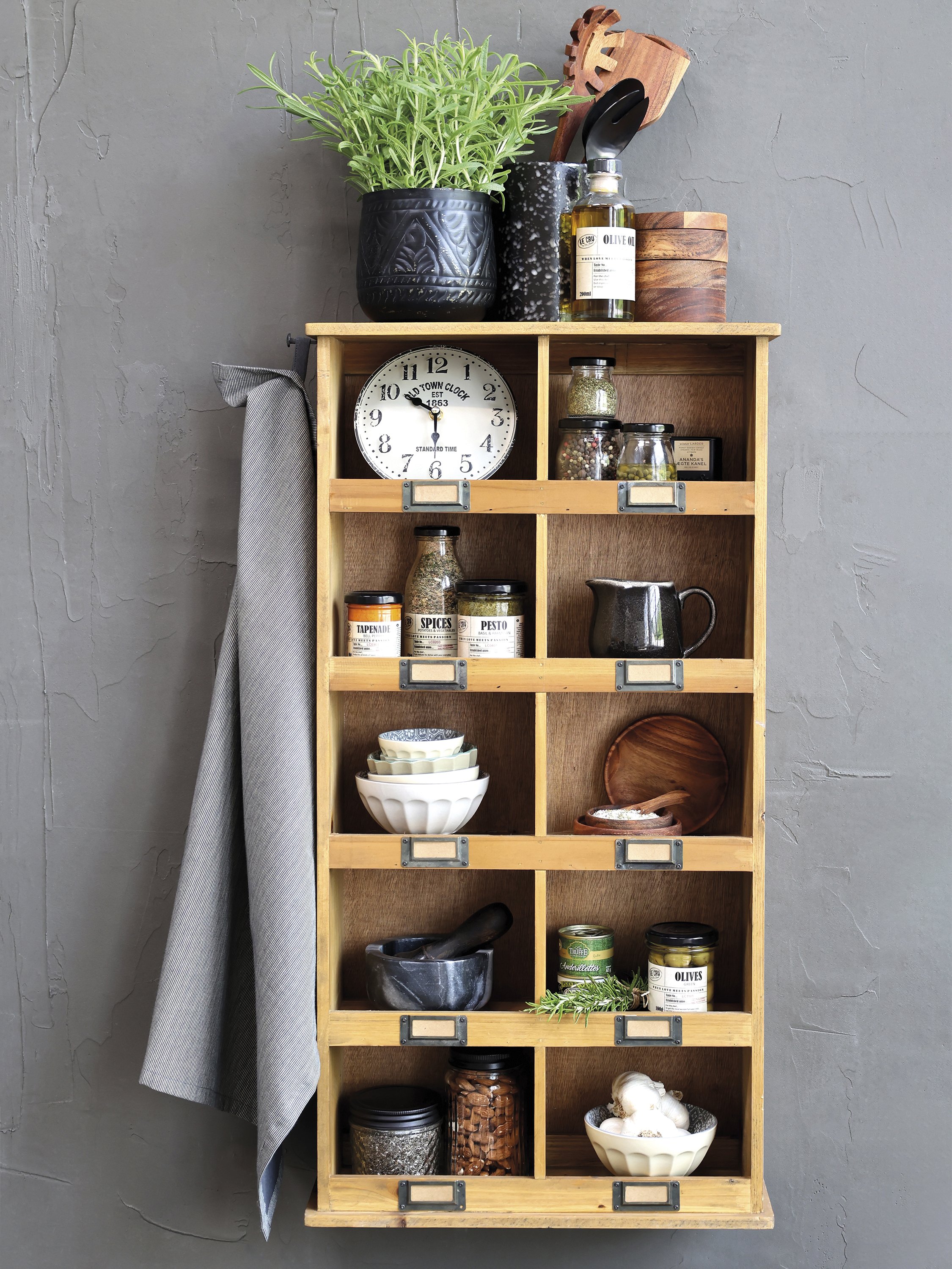 Chic Antique, Sorteringsreol med 10 rum
