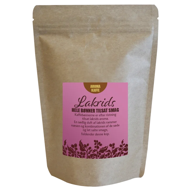 Te og kaffespecialisten, Kaffe Lakrids, 225 g.