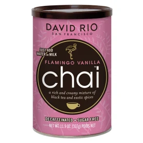 David Rio, Chai Flamingo Vanilla, sukkerfri og koffeinfri