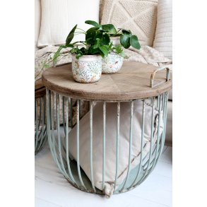 Chic Antique, Sofabord med trlg lille (opal)