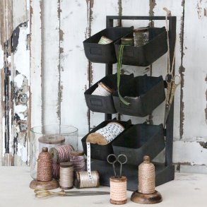 Chic Antique, Holder med 6 aftagelige kasser