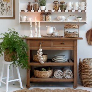 Chic Antique, Anretterbord med hjul