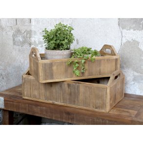 Chic Antique, Kasse med hndtag, tr