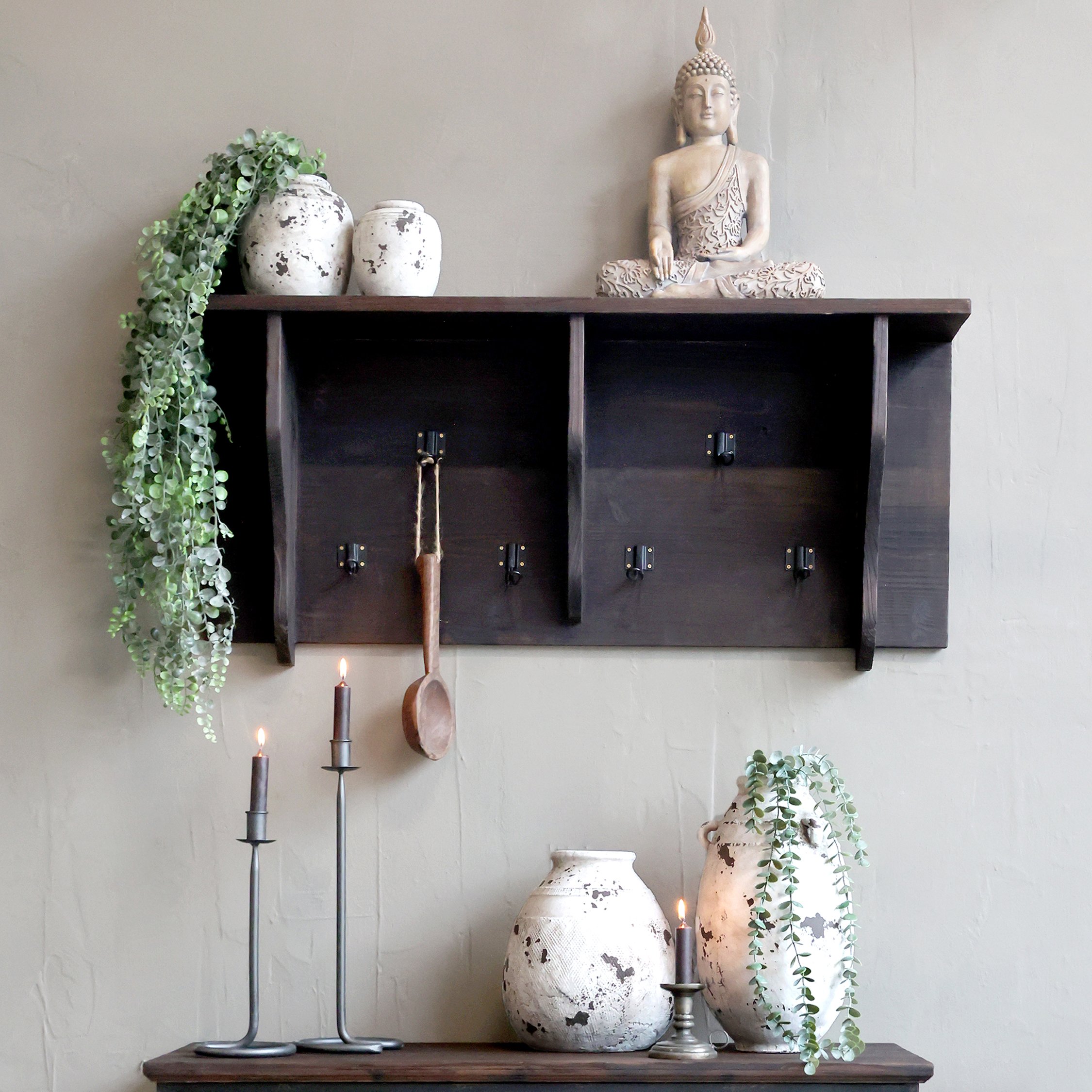 Chic Antique, Hylde med 6 knager