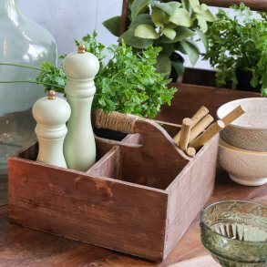 Chic Antique, Kasse med hndtag og 4 rum