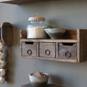 Chic Antique, Grimaud hylde med 3 skuffer