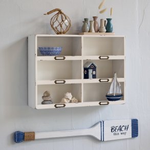 Chic Antique, Sorteringsreol med 6 rum