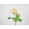 DEKO FLORALE, Rose, 1 blomst, 1 knop, 42 cm, fersken