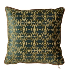 Speedtsberg, Pude med velor, 45 x 45 cm., mnster