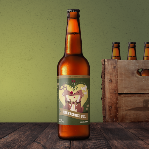 Midtfyns Bryghus, l, HJERTERNES JUL 500ml.