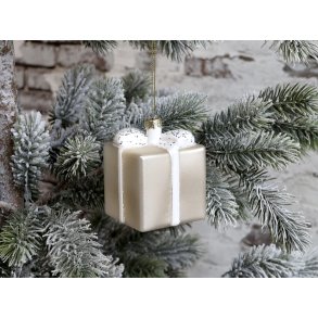 Chic Antique, Gave med glitter til ophng, antique latte