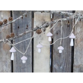 Chic Antique, Ranke med 6 svampe velour, pudder